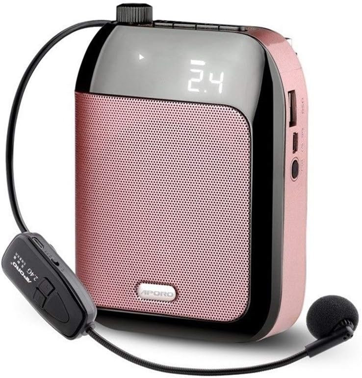 Wireless Bluetooth Portable Voice Amplifier with Microphone Headset,15