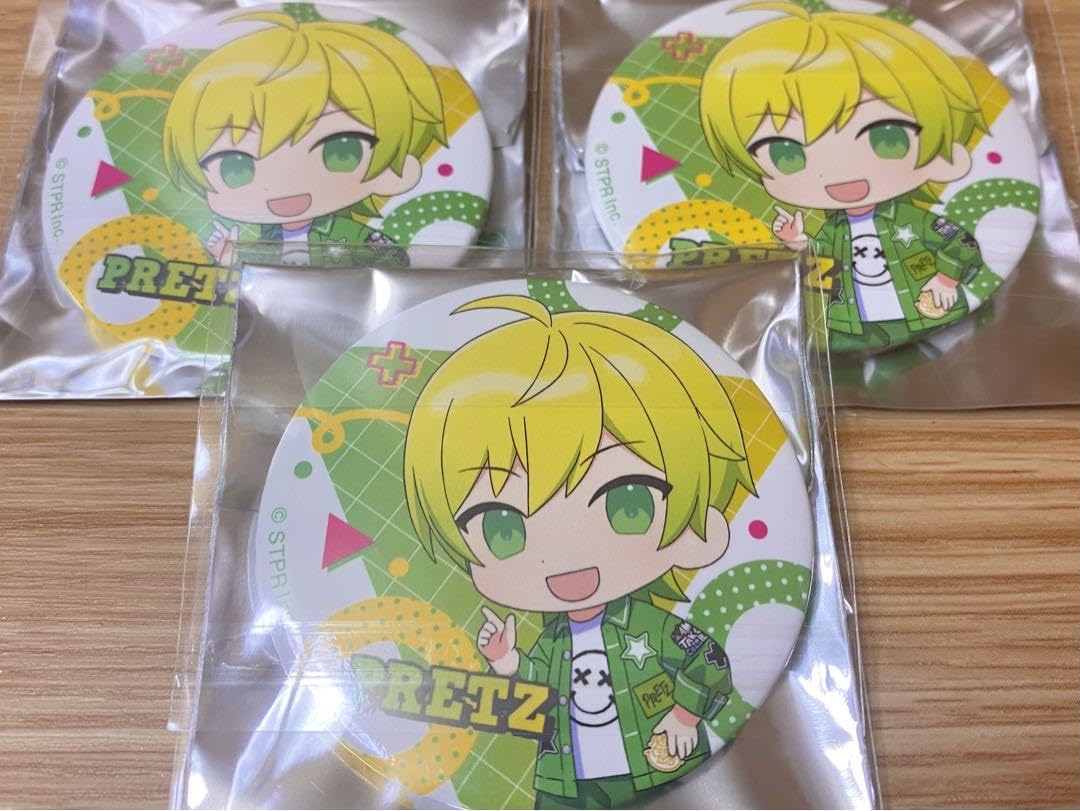 Amazon.co.jp: AMPTAKxCOLORS ぷりっつ デフォ 缶バッジ 虹 : おもちゃ