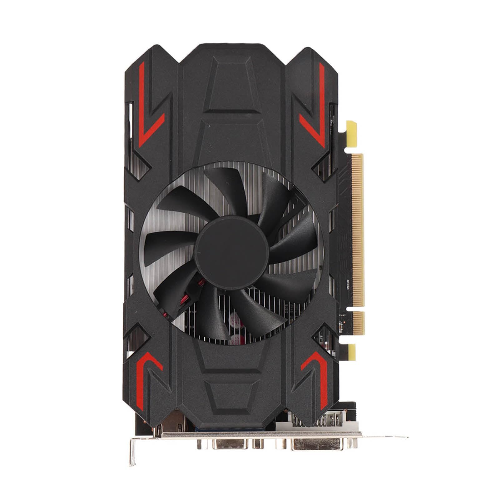 Scheda Grafica DDR5, DisplayPort DDR5 HD6770 a 128 Bit da 4 GB, Supporto PCIE 2.0 Interfaccia Multimediale HD DVI VGA con Ventola di Raffreddamento per PC Desktop da Gioco