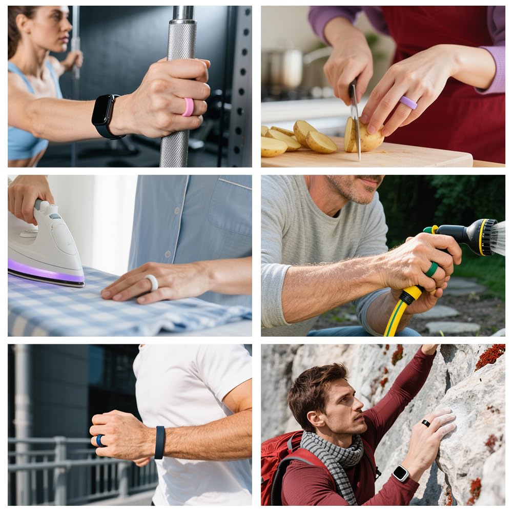Ainiv 2szt silikonowych osłon na pierścienie, kompatybilny z Oura Gen 4/3, elastyczny ochraniacz na pierścienie, odporny na zarysowania, ćwiczeń fitness dla mężczyzn i kobiet (czarno-jasne, rozmiar S)