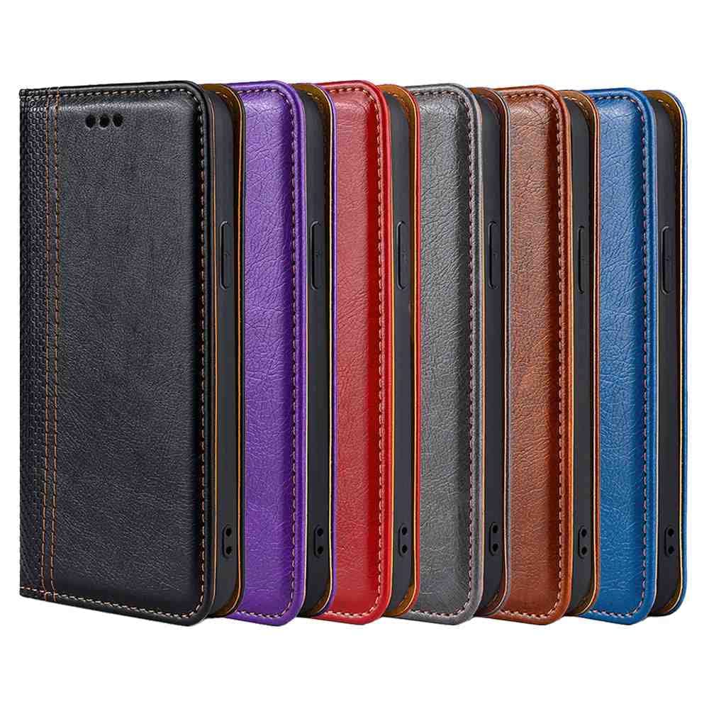 Custodia a portafoglio in pelle per Sony Xperia L4 da 6,2 cm