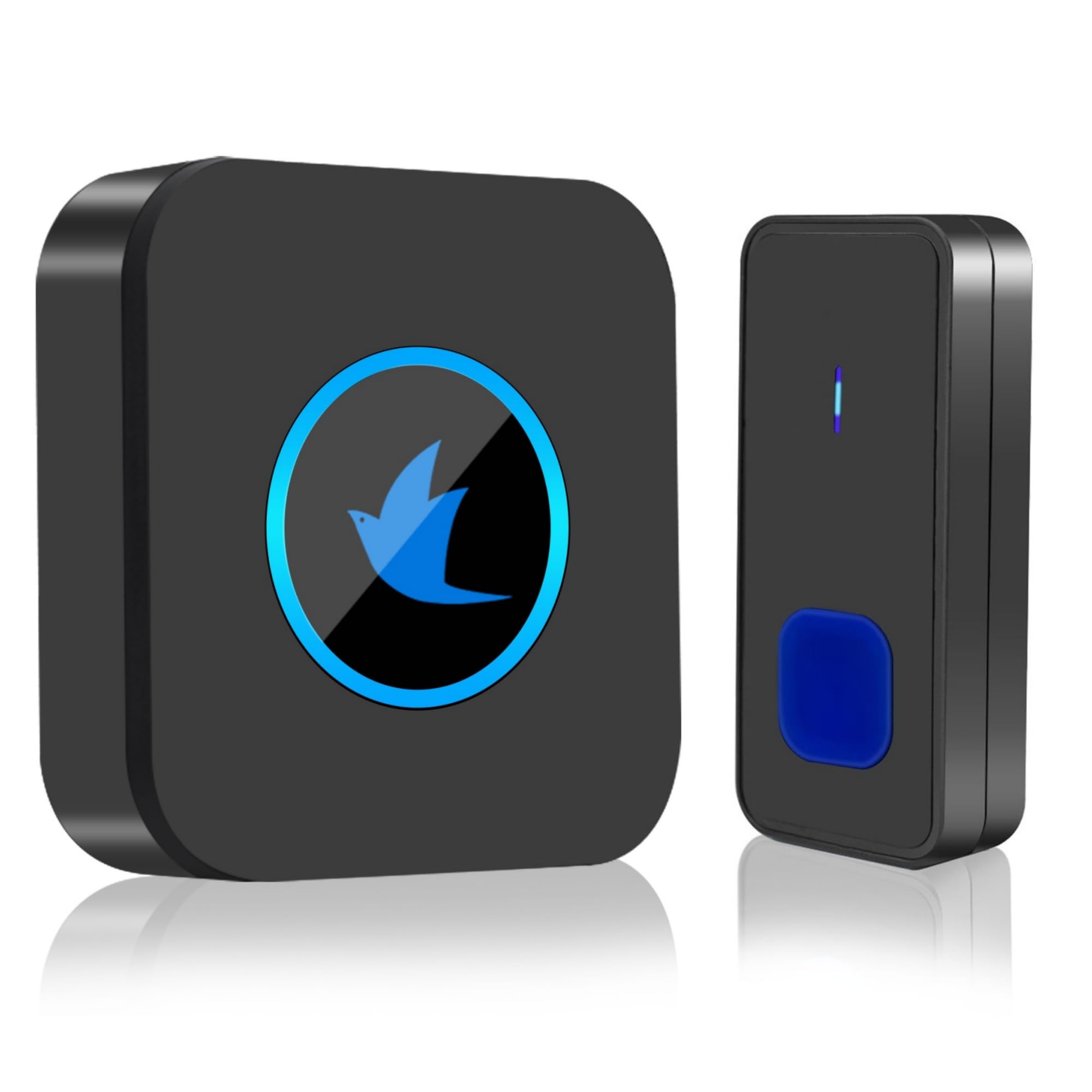 Funkklingel Set Wasserdicht - 59 Melodien Mit 300m Reichweite Für Haus Und Garten