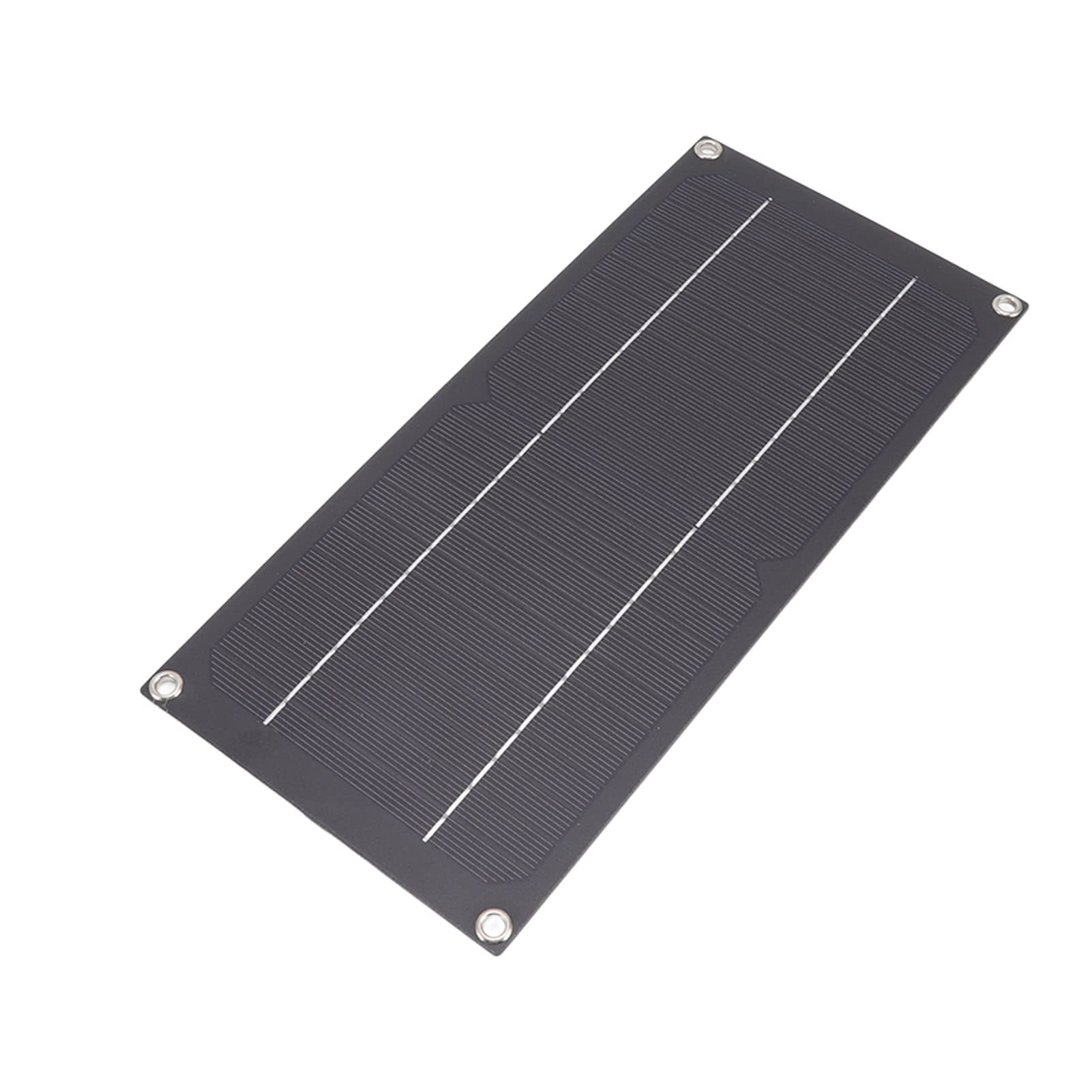Pannello Solare Monocristallino 600W 18V Portatile con Controller di Carica per Applicazioni All'aperto e Illuminazione Solare 300x145mm