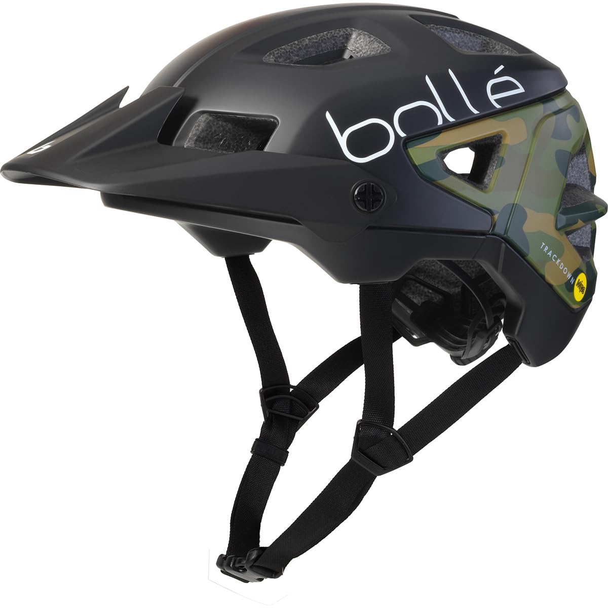 Bollé TRACKDOWN MIPS Black Camo Matte S 52-55cm - - Größe S - Erwachsener