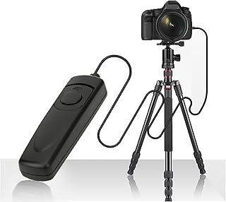 SLR Shutter Release Remote Trigger for Nikon Z7 Z6 D7500 D7200 D7100 D90, Lightweight Portable 90cm, Support for Focus and Bulb Shooting