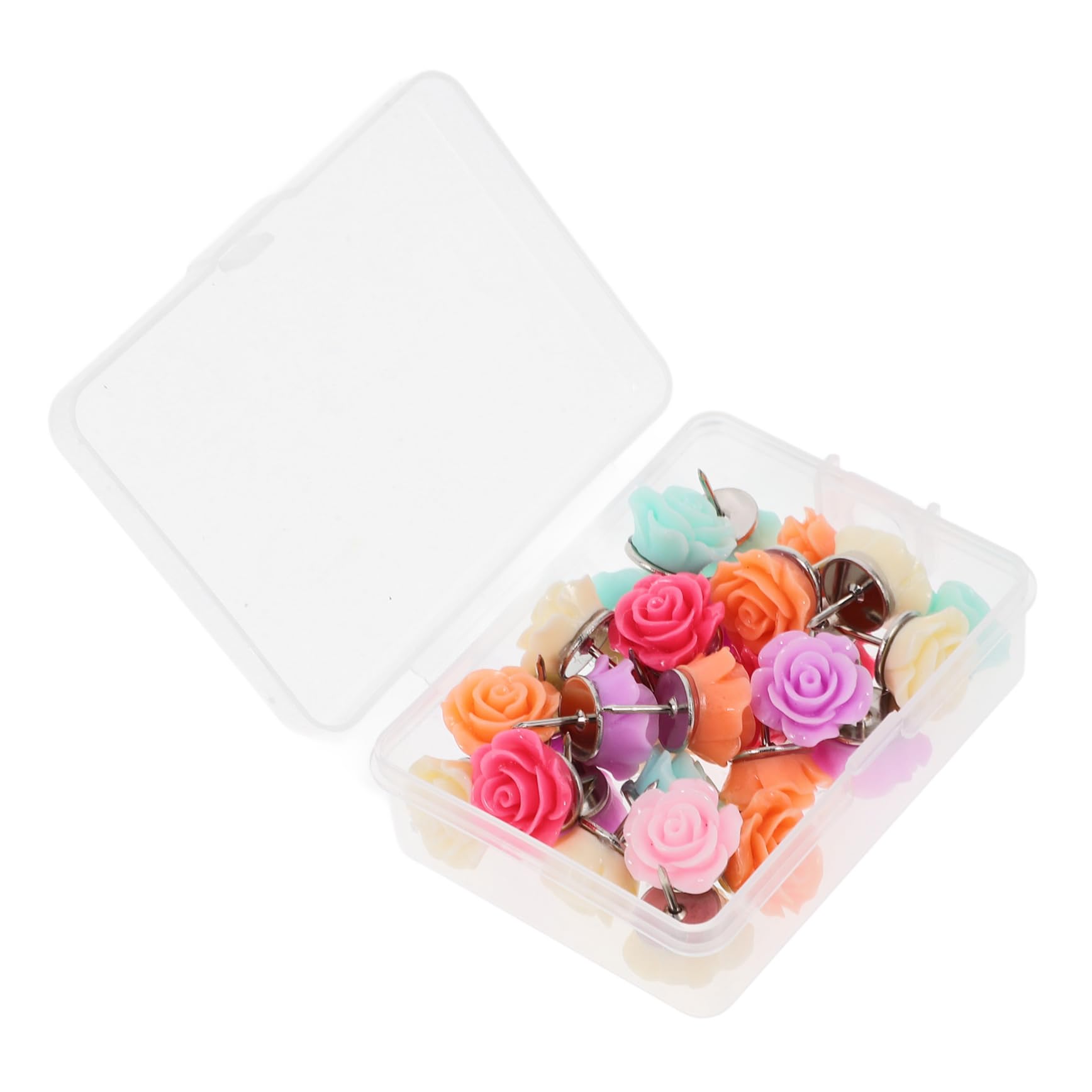 150stücke Resin Pushpins Für Pinnwand Süße Blumennadeln in Farben Für Korktafeln Kunsthandwerk Und Kartenmarkierungen Einfach Zu Lagern Und Handschonend
