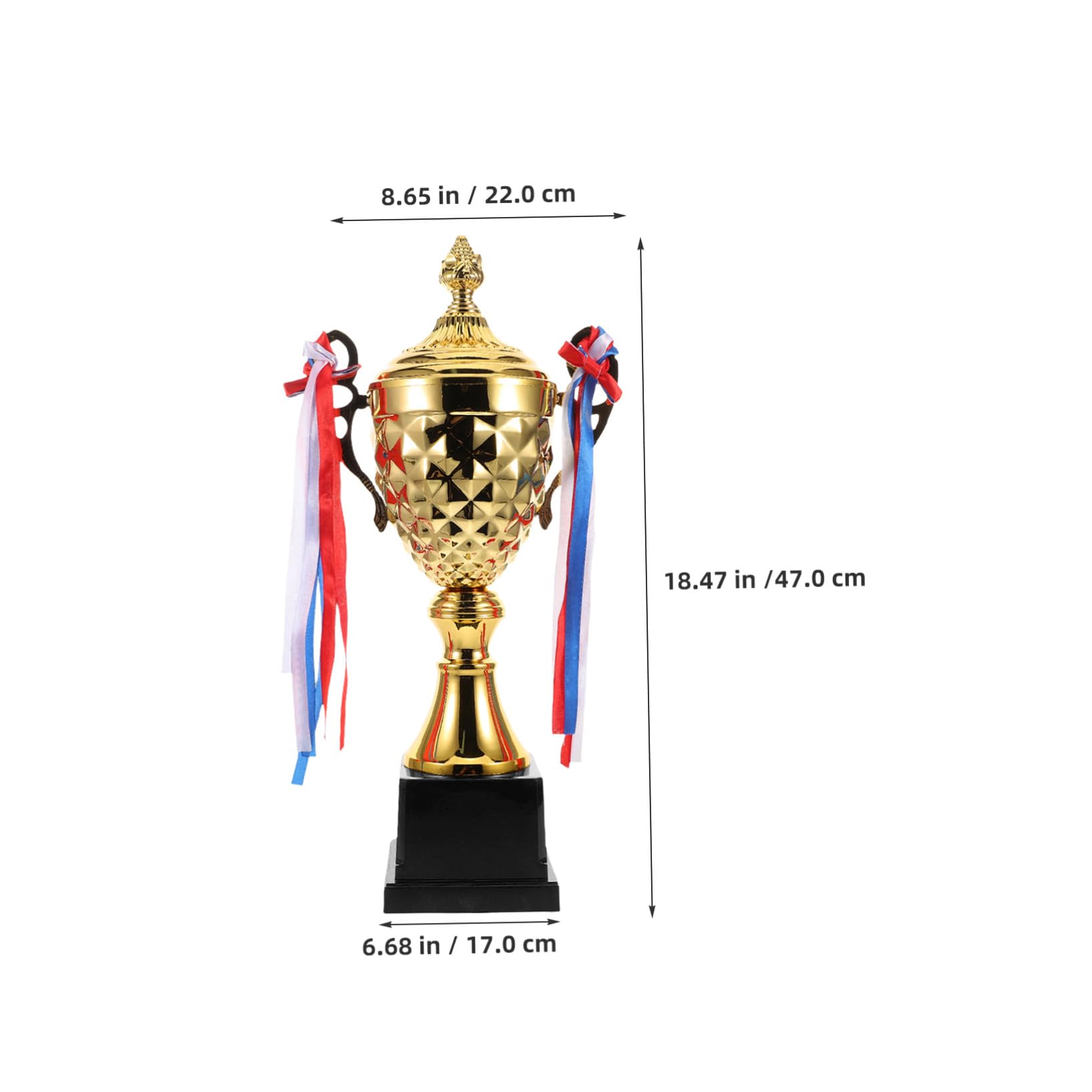 TOYANDONA Mini Auszeichnungen Trophäen Pokale Goldtrophäe Pokal Pokal Für Turniere Sporttrophäe Ziegentrophäe Auszeichnung Wrestling Trophäe Wettkampftrophäen Säulentrophäe