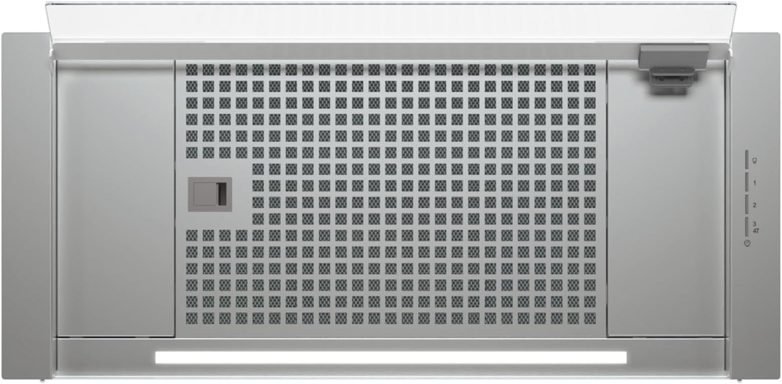 Corona X 70 /B extractor hood with 4 extraction levels 3+1 Turbo Electronic Control Panel BT3 Engine Extra Quiet LED Lighting Width 70 cm Stainless Steel