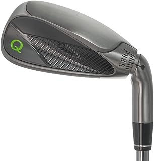 Q Gen 2 調節可能ゴルフクラブ (スチールシャフト) - 丈夫な2パーツトラベルシャフト - 4°パターから60°ロブウェッジまでの8つの設定 - メンズ&レディース