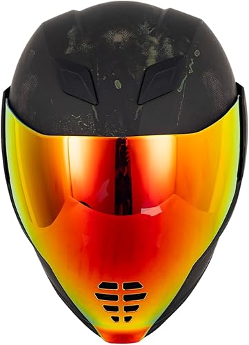 Miniatura 6 de Soman Airflite - Protector facial de repuesto, IC-06 compatible con protección UV IC-06 Airflite (rojo humo Revo)