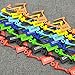 Pack of 50 Disposable Multicolored Luggage Plastic Padlock Seals,Safety Control Seals with Numbered (Random Color) (50 PCS)