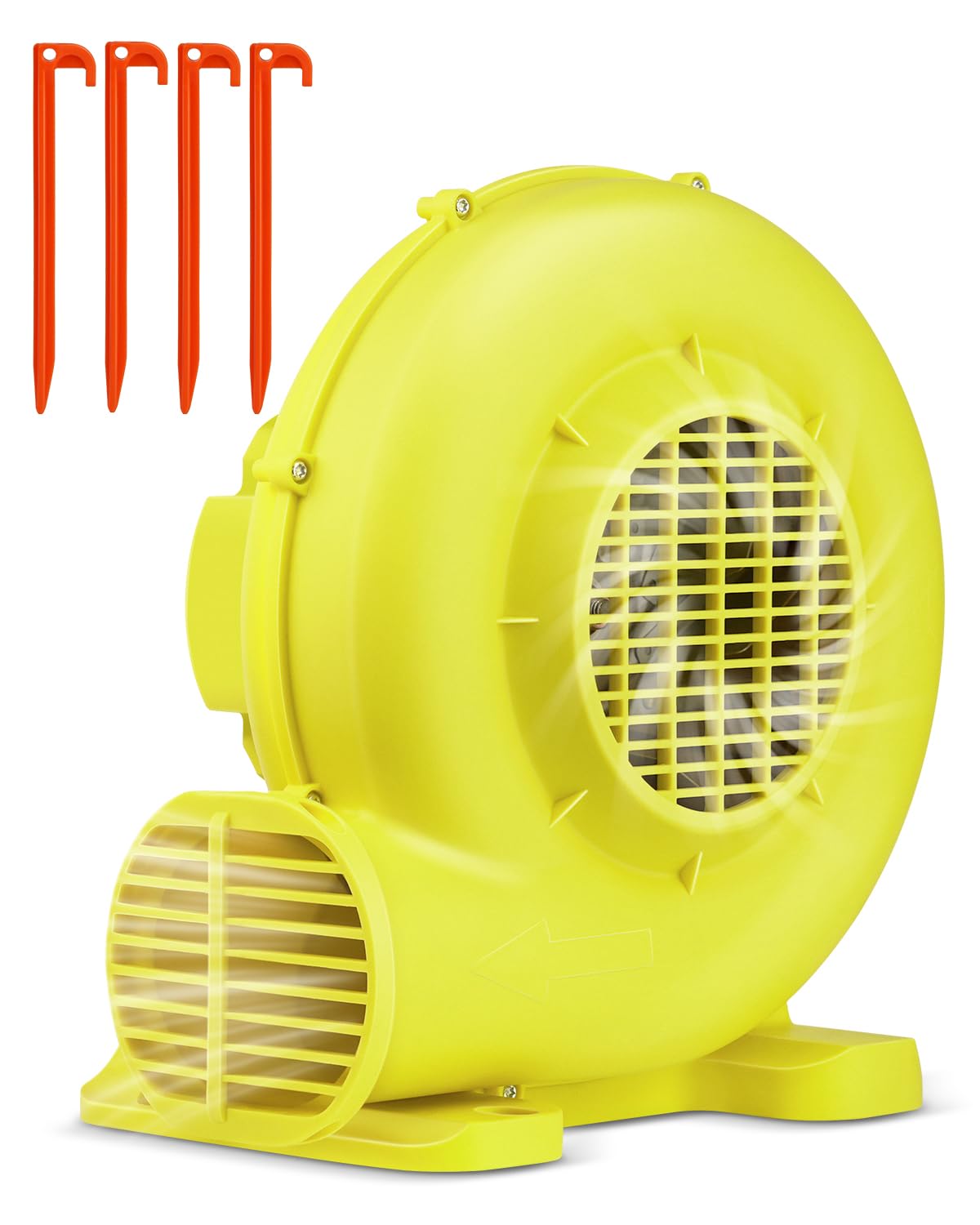 Bounce House Blower for Inflatables, 950W 1.25HP Powerful & Portable Fan Pump for Inflatable Bouncy Castle, Jumper, Bubble House, Water Slide — image 1