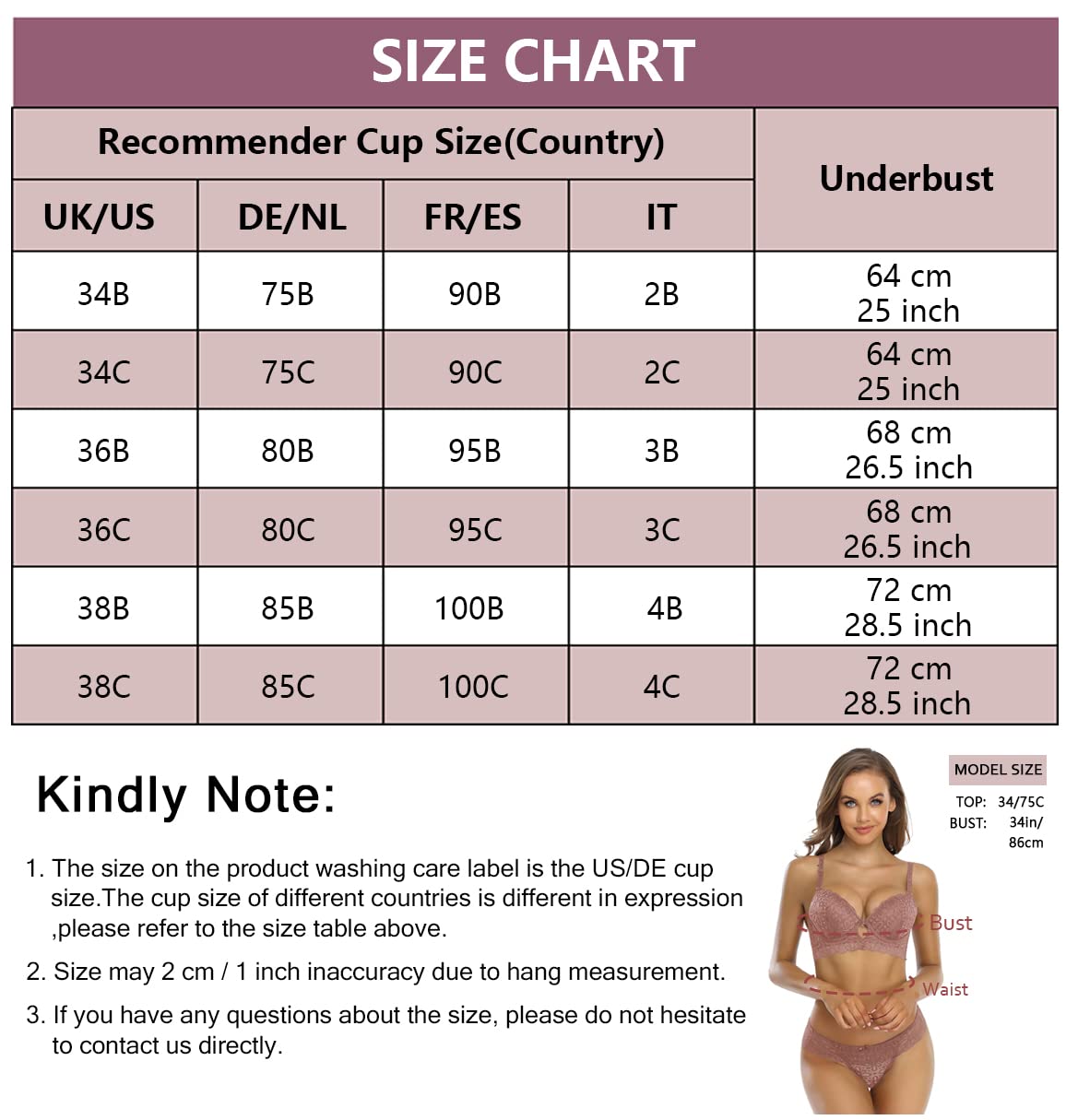 SHEKINI Completo Intimo Donna Hot Sexy Lingerie Set Reggiseno e Slip Perizoma 2 Pezzi Push up Reggiseno con Ferretto Abbigliamento da Notte Biancheria Intima