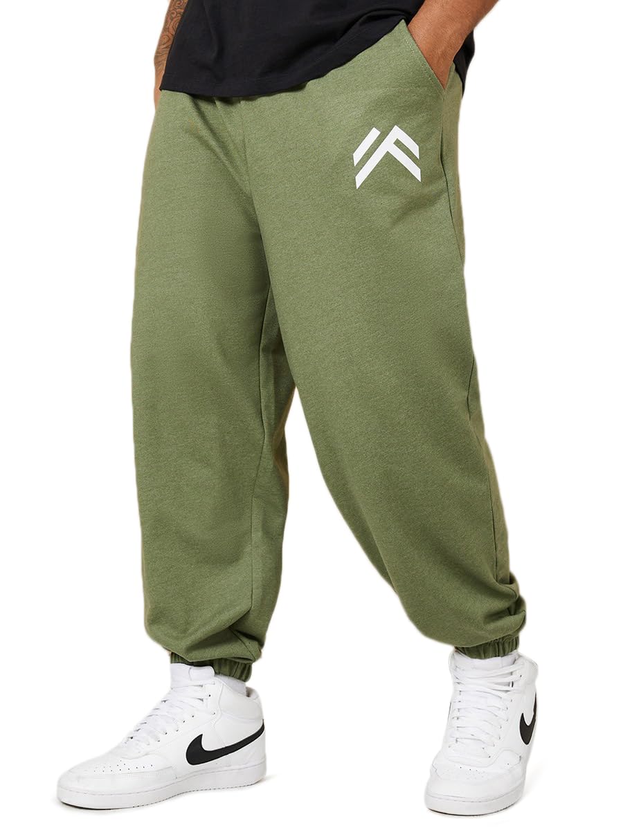 Men Mid-Rise Terry Eco-Earth Cotton Jogger - Panel Pocket, Elastic Waistband, Cuffed Hems, and Side Pockets for Comfortable, Sustainable Style Joggers for Men-image-21