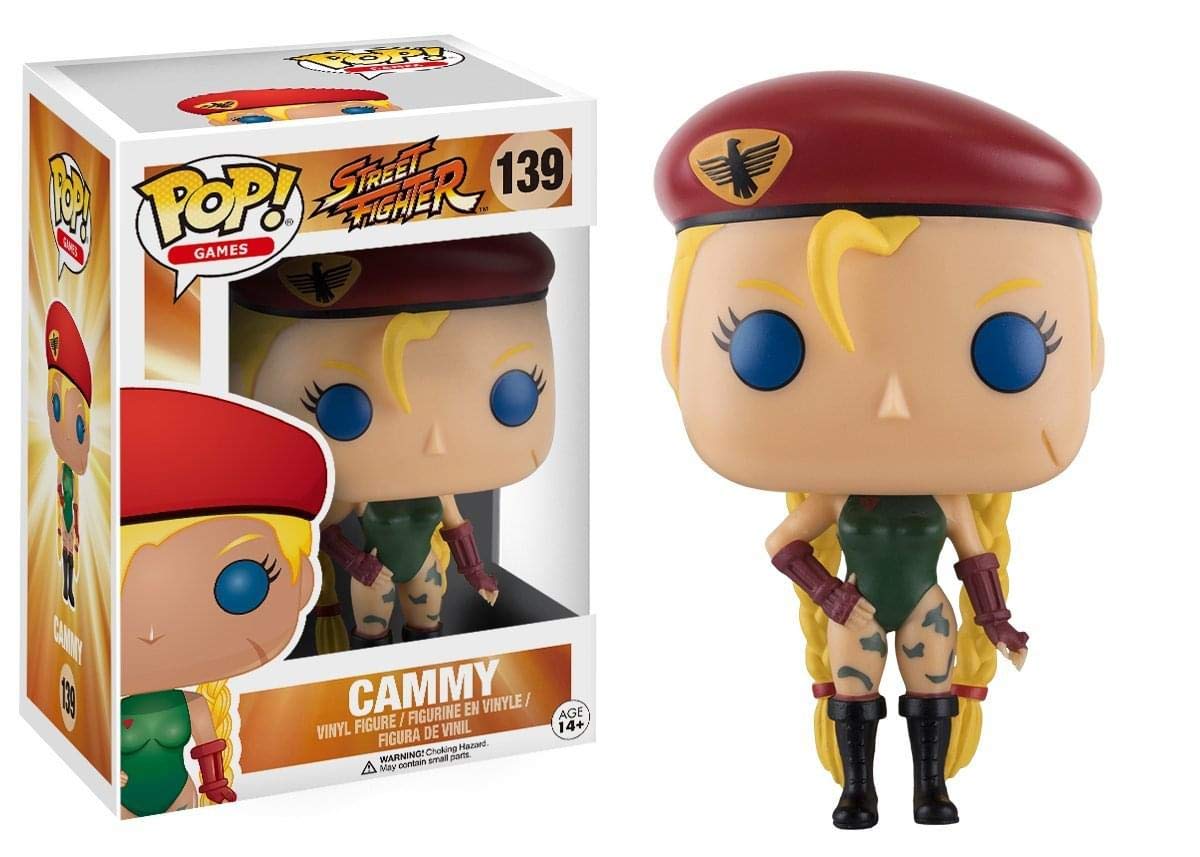 Street Fighter Cammy Pop Games Figure