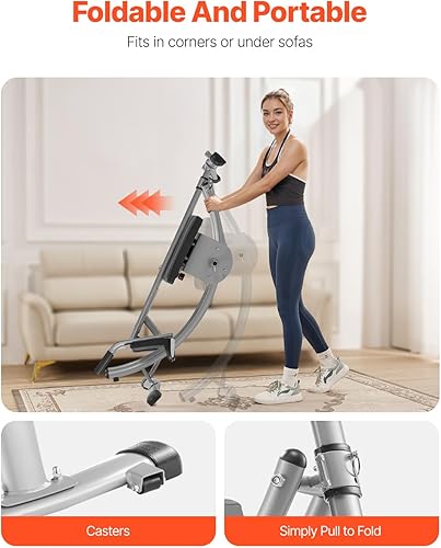 Miniatura 6 de VEVOR AB Workout Machine, Ab Workout Equipment at Home Gym, Core & Abdominal Trainers for Women, 440 lbs Weight Capacity Strength Training Ab