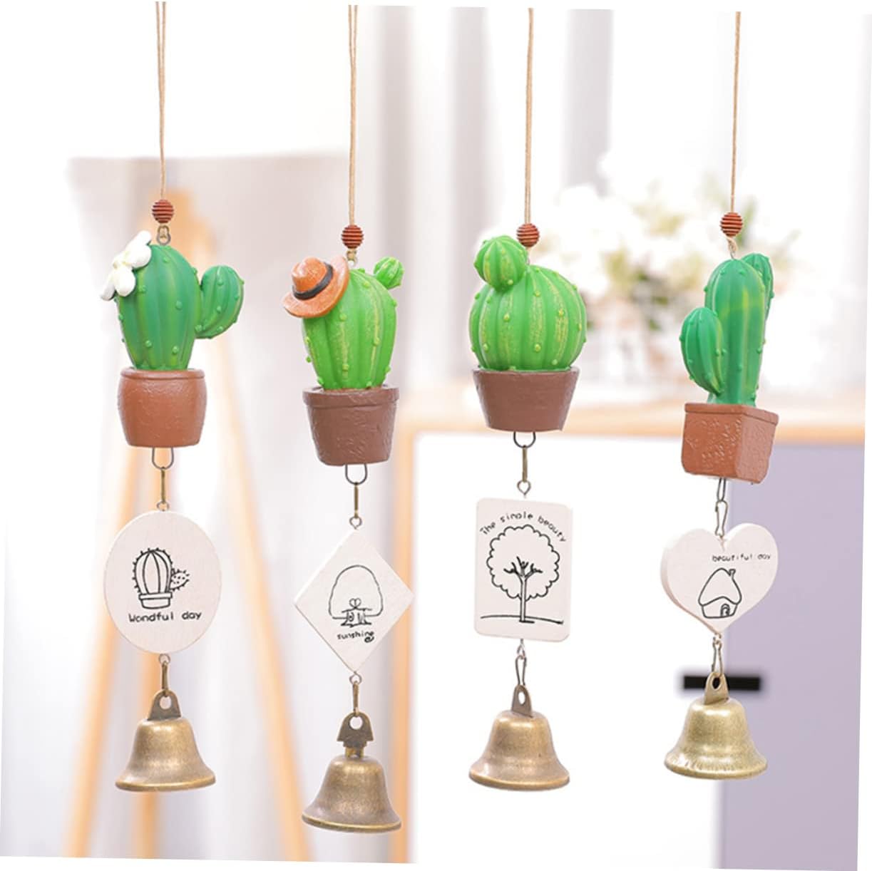 Garneck 48pcs Vintage Small Bells for Christmas Crafts Bell Accessories Rattle Decor for Wreaths Garlands and Holiday Projects