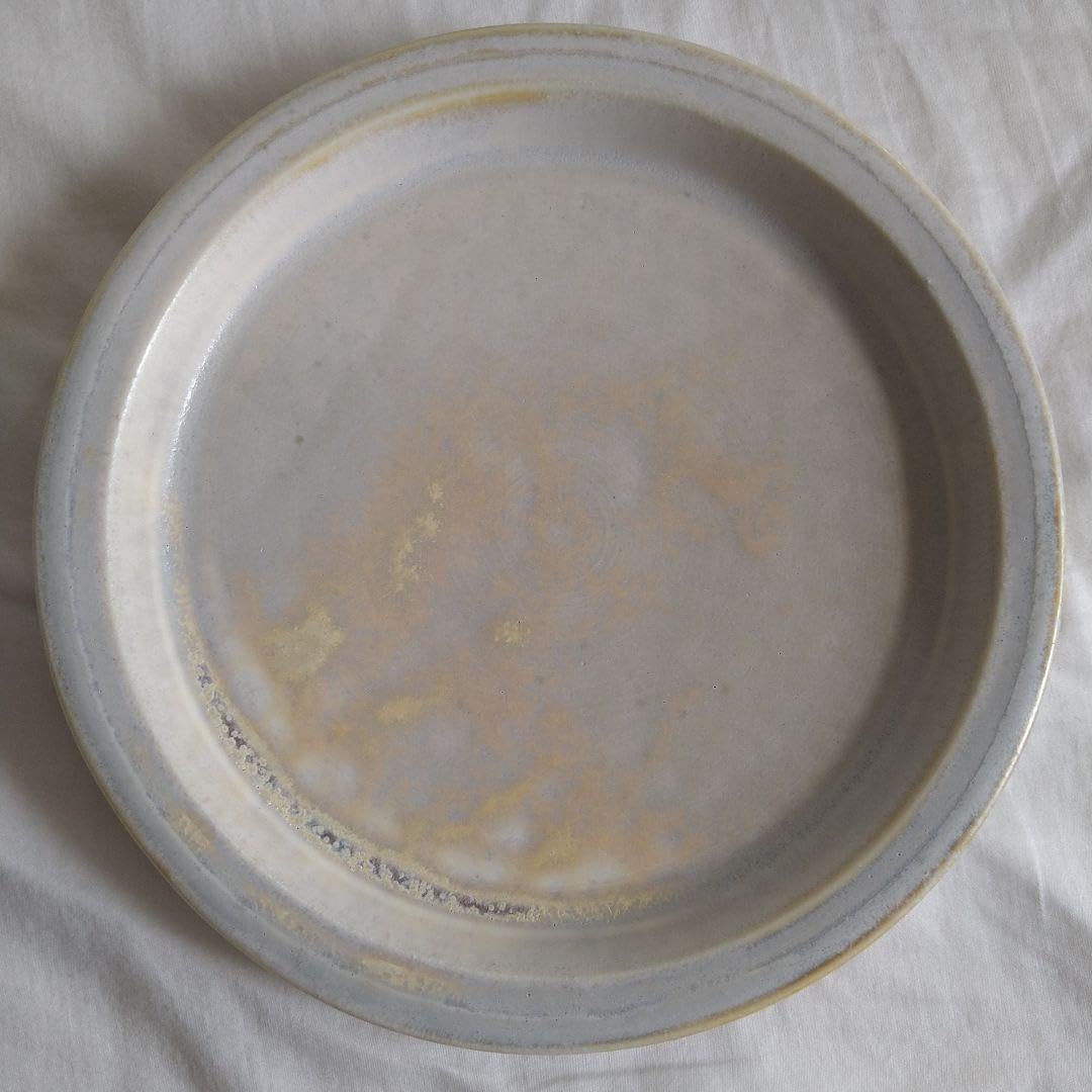 加藤かずみ ブルーシェルプレート 18cm