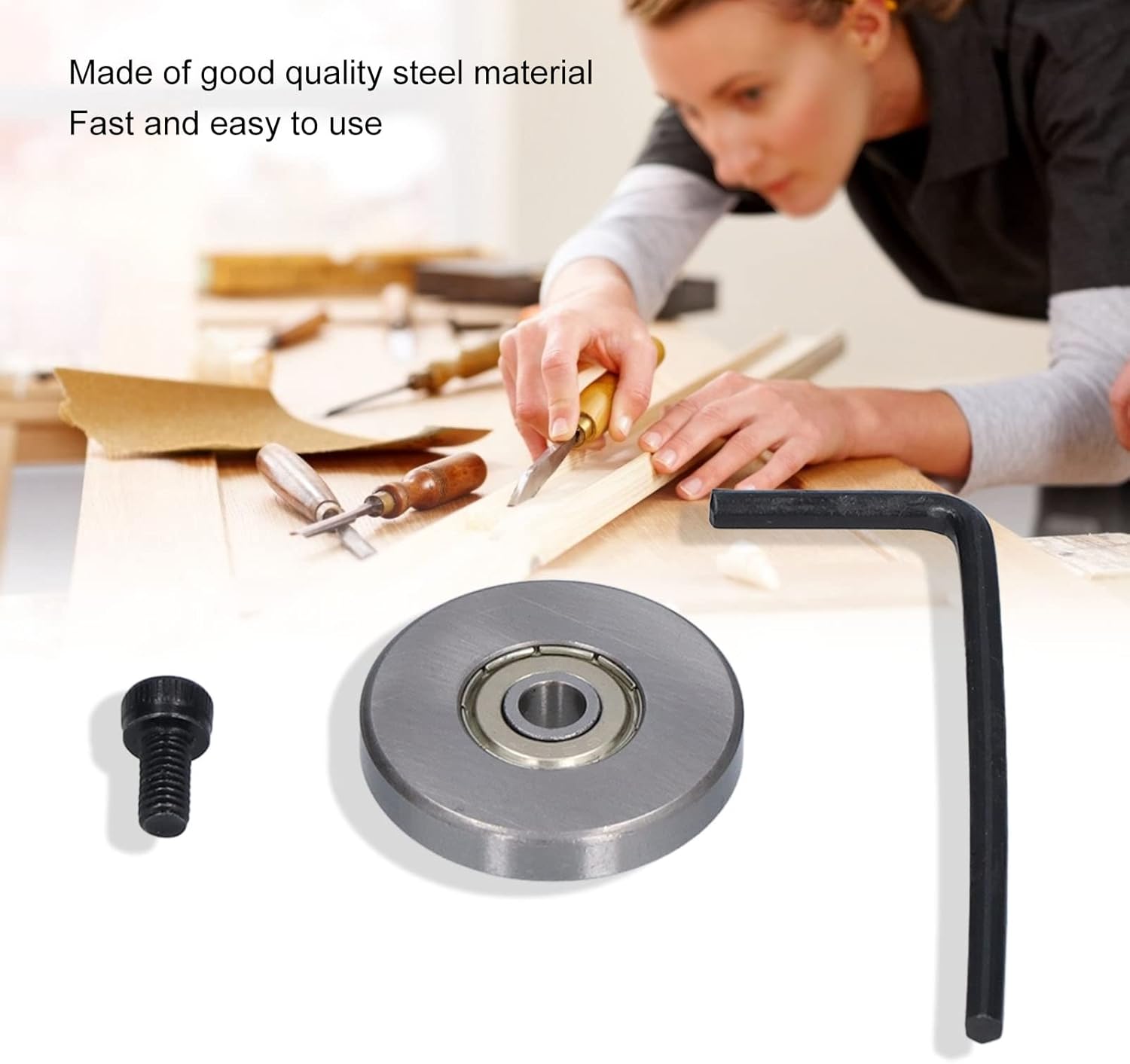 Buy Steel Bearings Accessories Kit, Router Bit Bearing Replacement Set