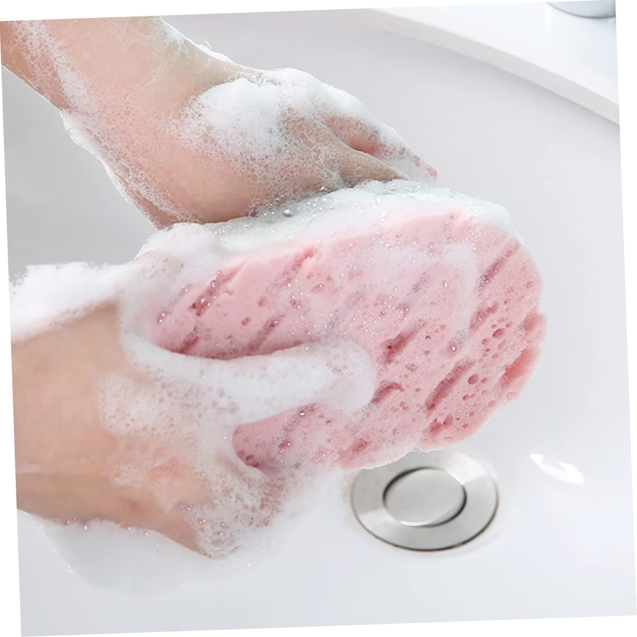 Angoily 18piezas Esponjas De Baño Exfoliantes Para Adultos Esponjas De Limpieza Suaves y Absorbentes Aleatorios