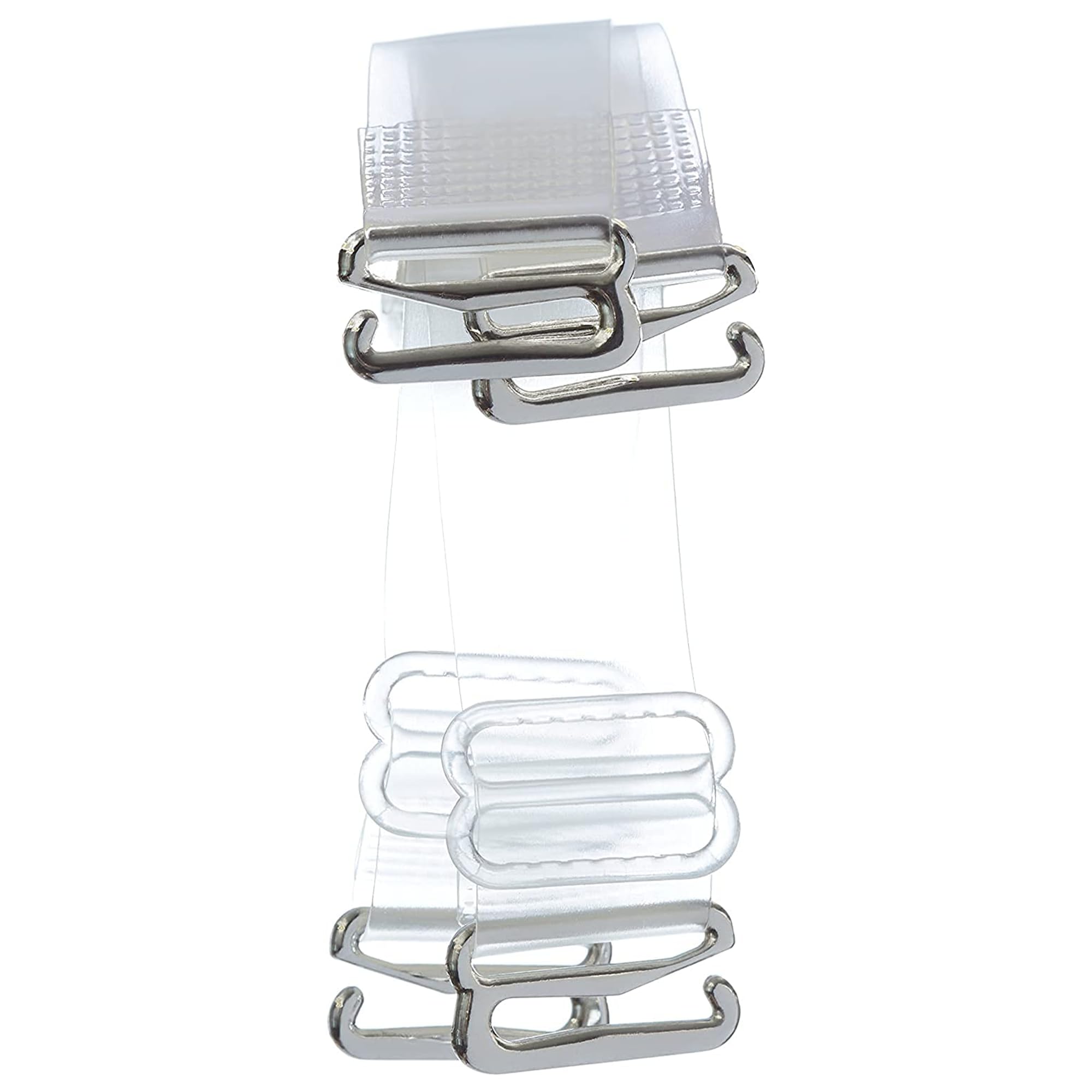 12 Mm Silicone Transparent Bra Strap for Women Invisible, Transparent, Non-Slip Adjustable Bra Strap Soft Shoulder Strap