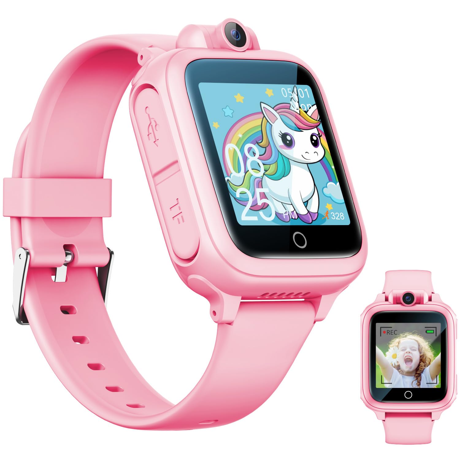 Smart Watch for Kids Kids Watch Toys with 26 Games Camera Video Recorder Music Alarm Calculator Calendar Flashlight