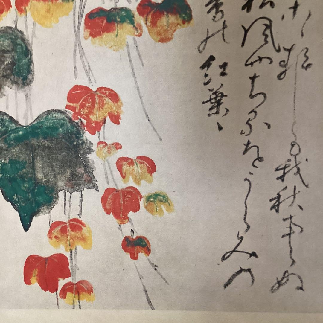 Amazon.co.jp: 尾形乾山筆 《蔦 紅葉図》 大塚巧藝社製 紙本掛軸 Amazon.co.jp: 尾形乾山筆 《蔦 紅葉図》 大塚巧藝社製 紙本掛軸
