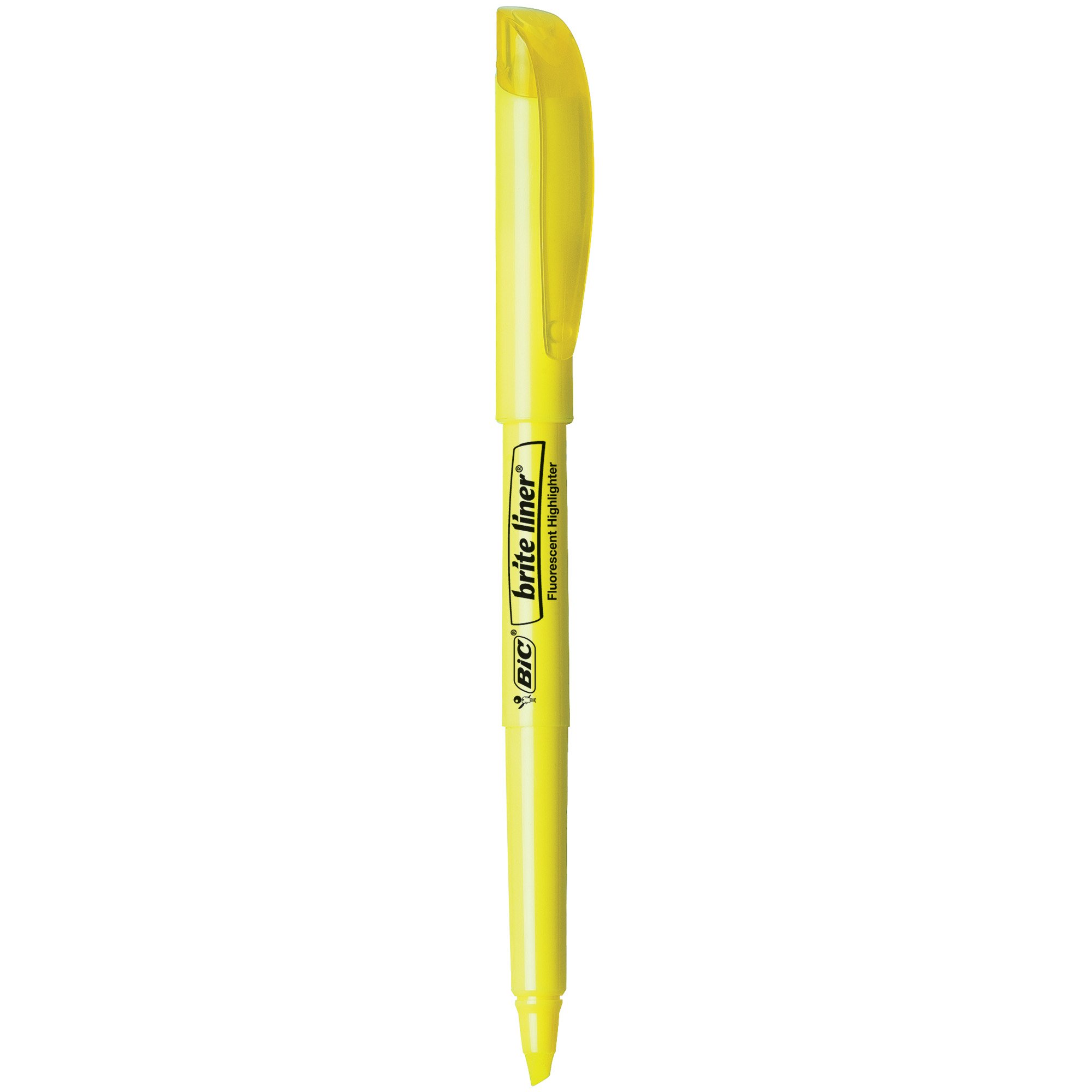 BIC Brite Liner Resaltador, punta de cincel, surtido (nuevo), 24 unidades