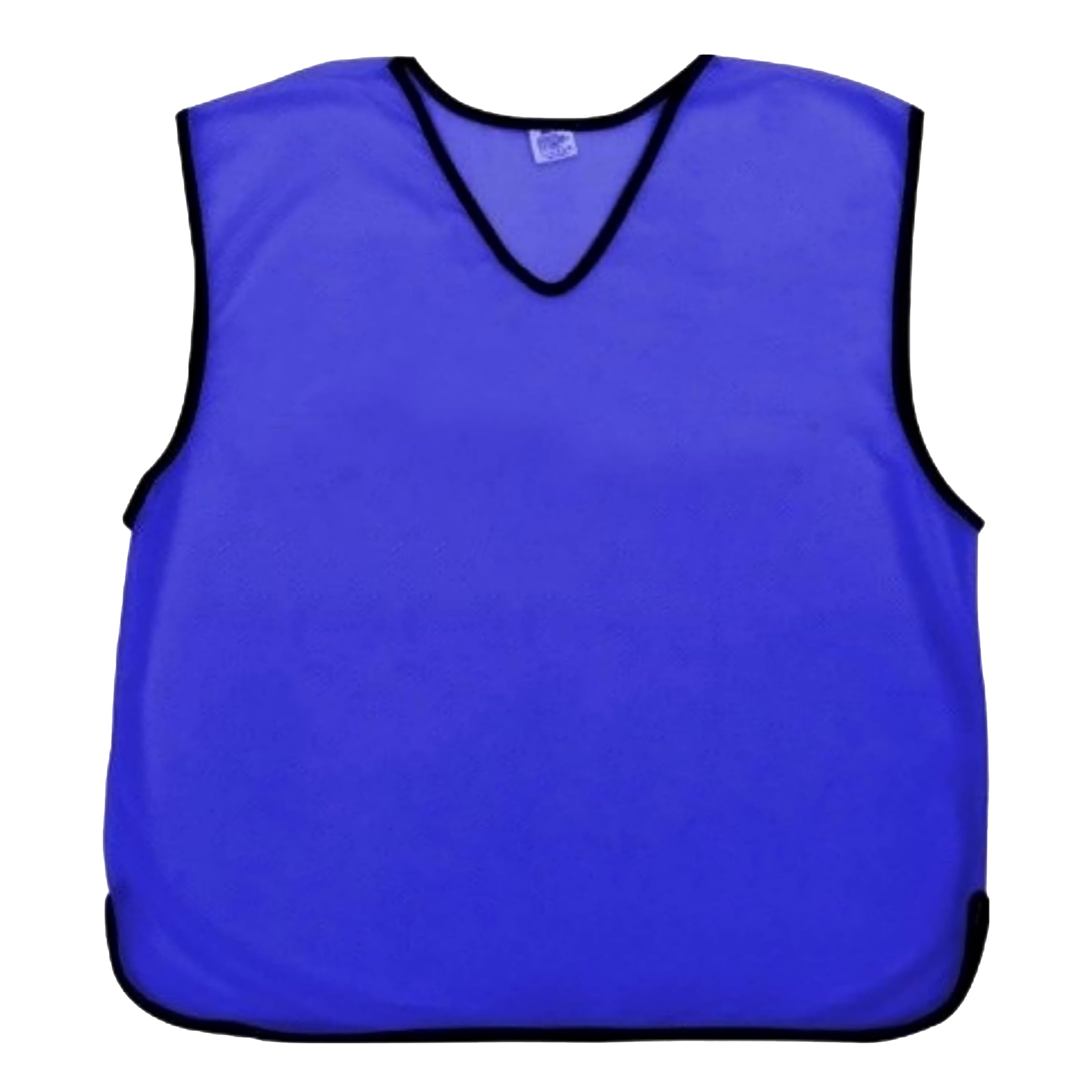 Sterling Sports 6 X Training Bibs Sports Mesh Football Bibs Adult (Pack of 6) - Quick Dry Sport Bibs For Rugby, Basketball, Cricket & Football (Royal Blue, Junior (7 to 12 Years Old))