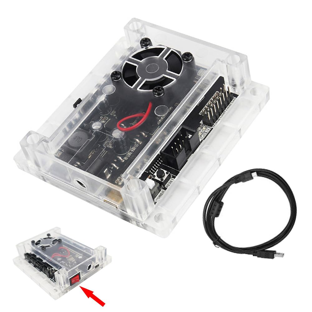 GRBL 1.1 Scheda di Controllo con Ventola di Raffreddamento Connessione USB Controller Offline per 1610/2418/3018 FAI DA TE 3 assi CNC Macchina Per Incidere