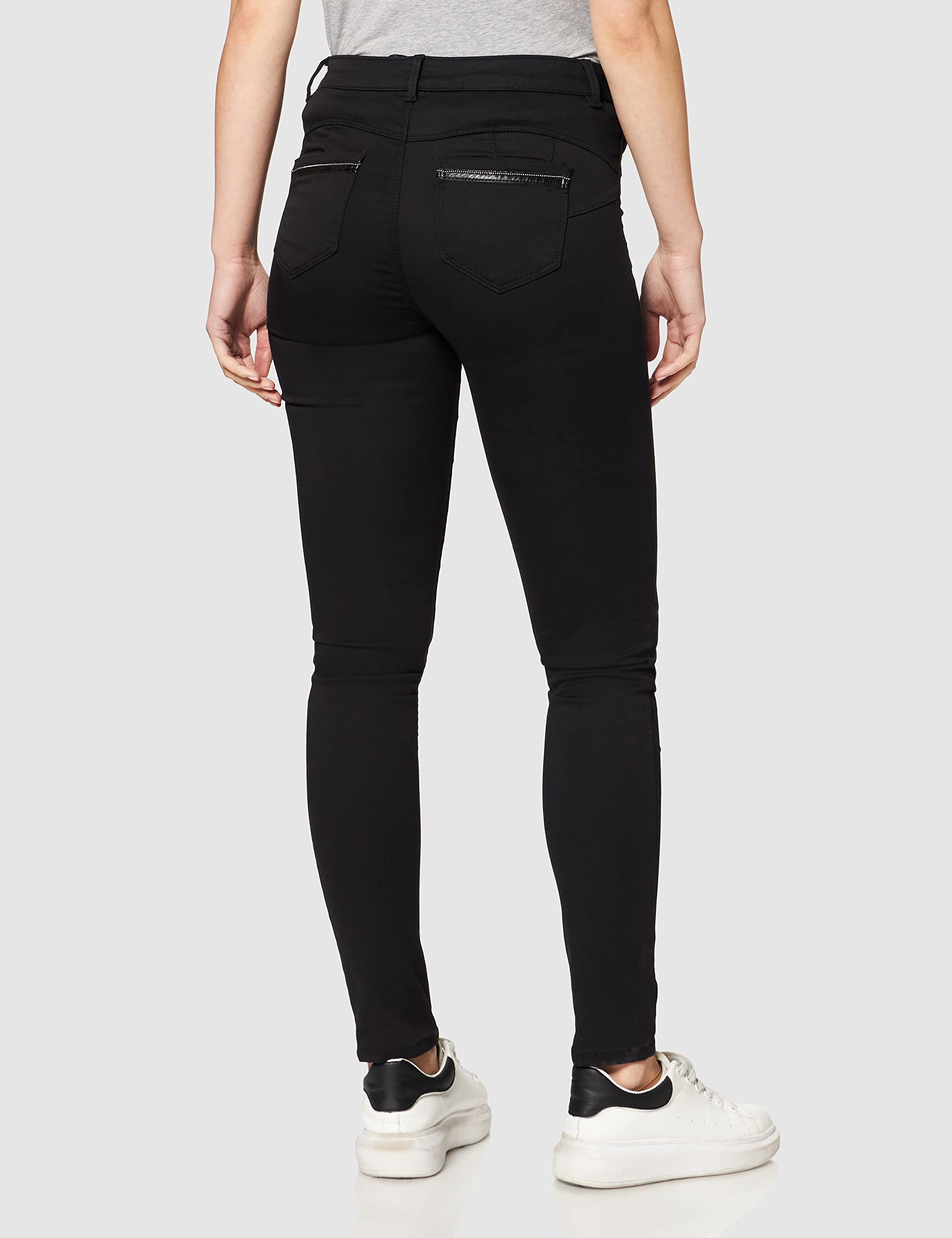 Morgan Pantalon Slim Détail Faux Cuir 212-paco - Pantalon - Pantalon - Femme