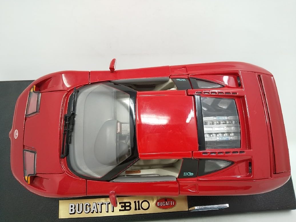 Anson BUGATTI EB110 1/18 ダイキャスト ミニカー Amazon | □ ANSONアンソン 1/18 '94 BUGATTI EB110 レッド ブガッティ