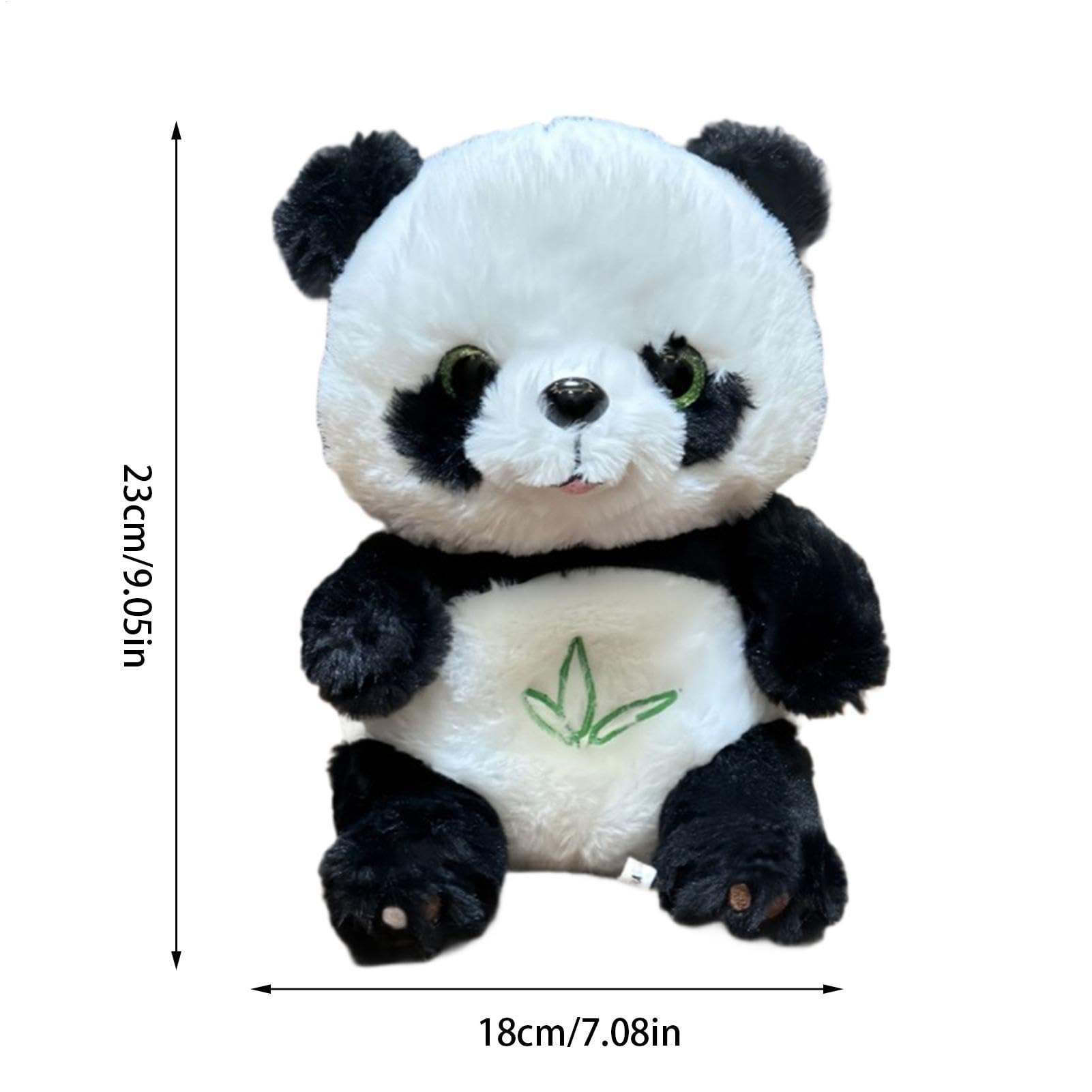 Générique Panda Respirant, Compagnon de Sommeil, Compagnon Jouet apaisant | Jouets en Peluche légers et Respirants | Dormir en Peluche Douce Musique Sommeil Copain pour noël Nouvel an pâques