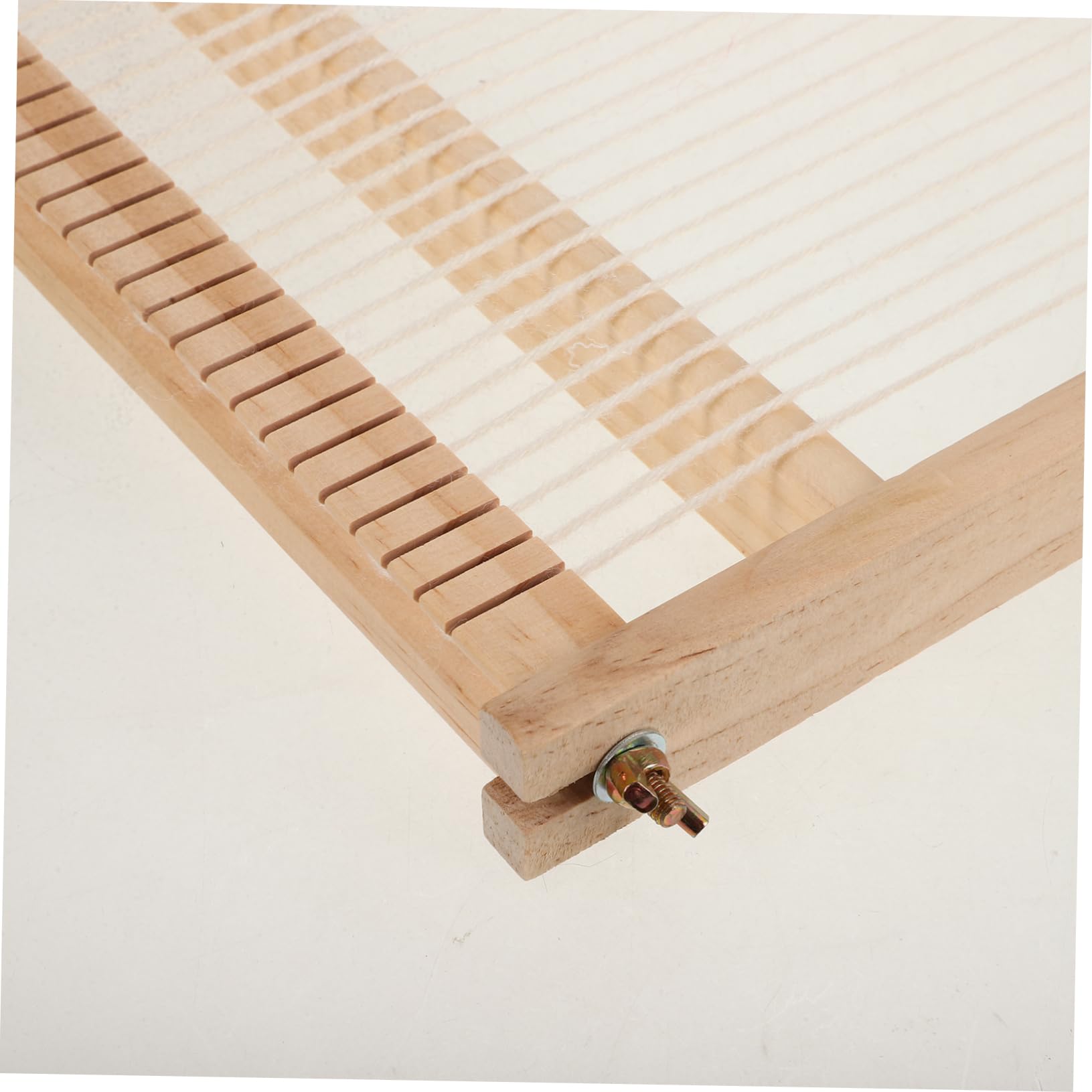 BATHVEVE Telaio per Tessitura in Legno per Ragazzo Ragazza e Giovani Semplice Funzionamento, per Lavori Artigianali e Insegnamento Fai da Te, Strumento Multifunzionale per Colore Casuale