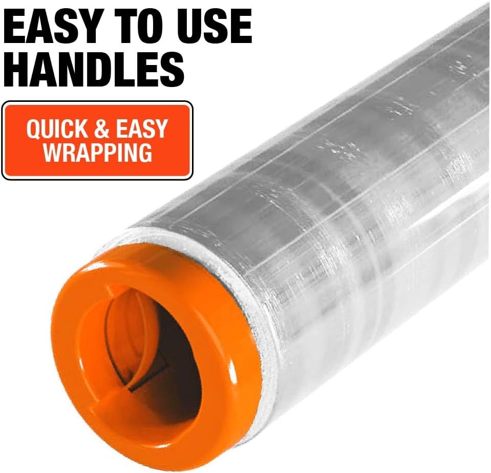 U-Haul Ready-Wrap Easy to Use Pre-Stretched Mover's Wrap - Case of 6