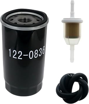122-0836 Oil Filter Kit for Onan RV QG 5500 7000 Series HGJAA HGJAB HGJAC Generators