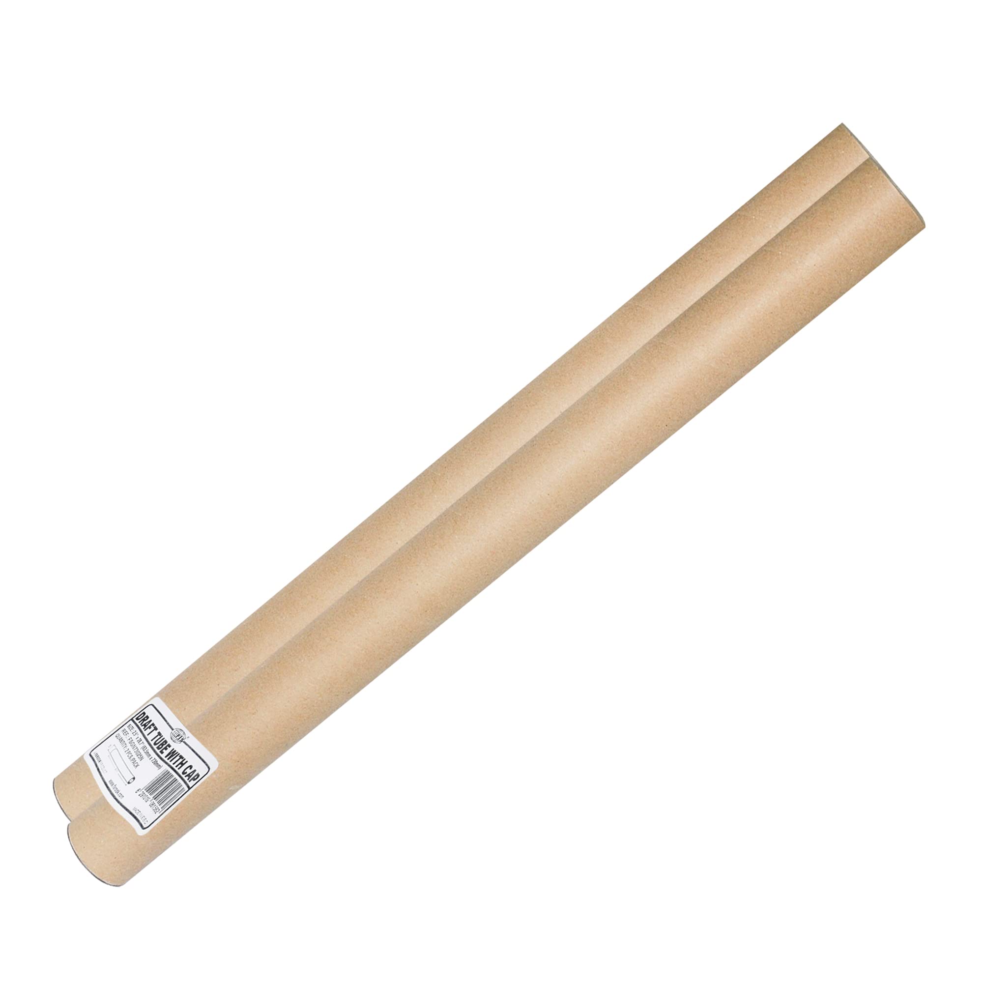 FIS Draft Tube With Cap Size: 2.5"X730MM Pack of 2 - FSGN73025N