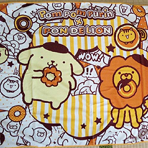 Amazon.co.jp: ポムポムプリン ブランケット ポンデライオン ミスド