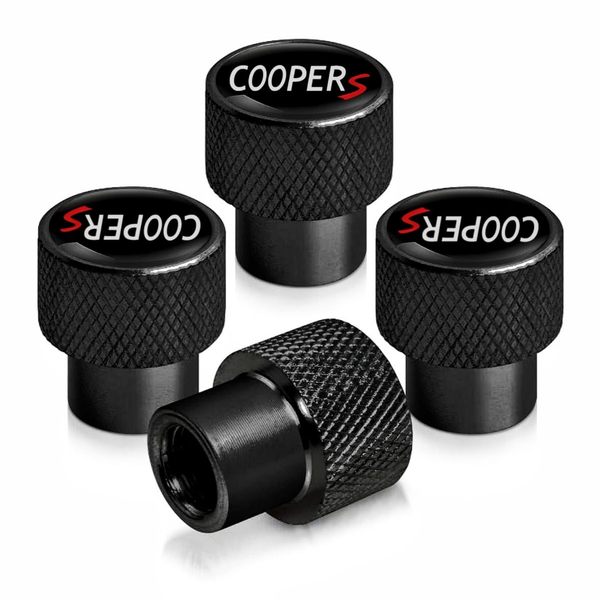 Car Wheel Tire Valve Stem Caps Compatible with mini Cooper Tire Air Caps Cover Large car…