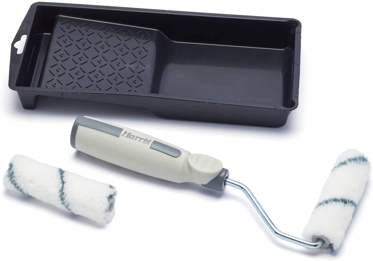 3 x Seriously Good Walls & Ceilings Mini Set 4in, Tray, 1 x 4 Frame, 2 x 4 Medium Pile Roller Sleeves