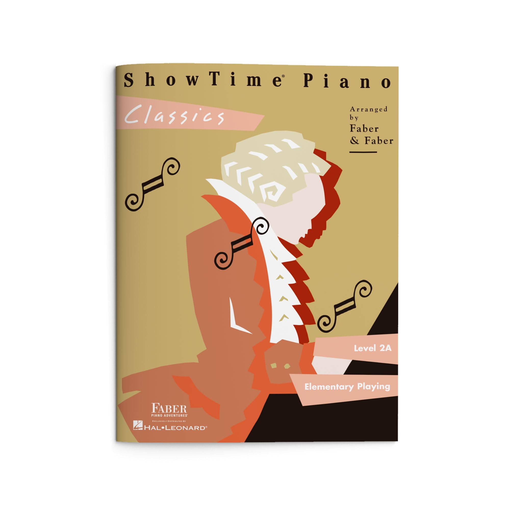 ShowTime Piano: Classics - Level 2A | Easy Classical Piano Sheet Music for Beginner Students with Operatic and Symphonic Themes | Piano Songbook for Educational Repertoire Practice | Faber Piano Book Paperback – January 1, 1995