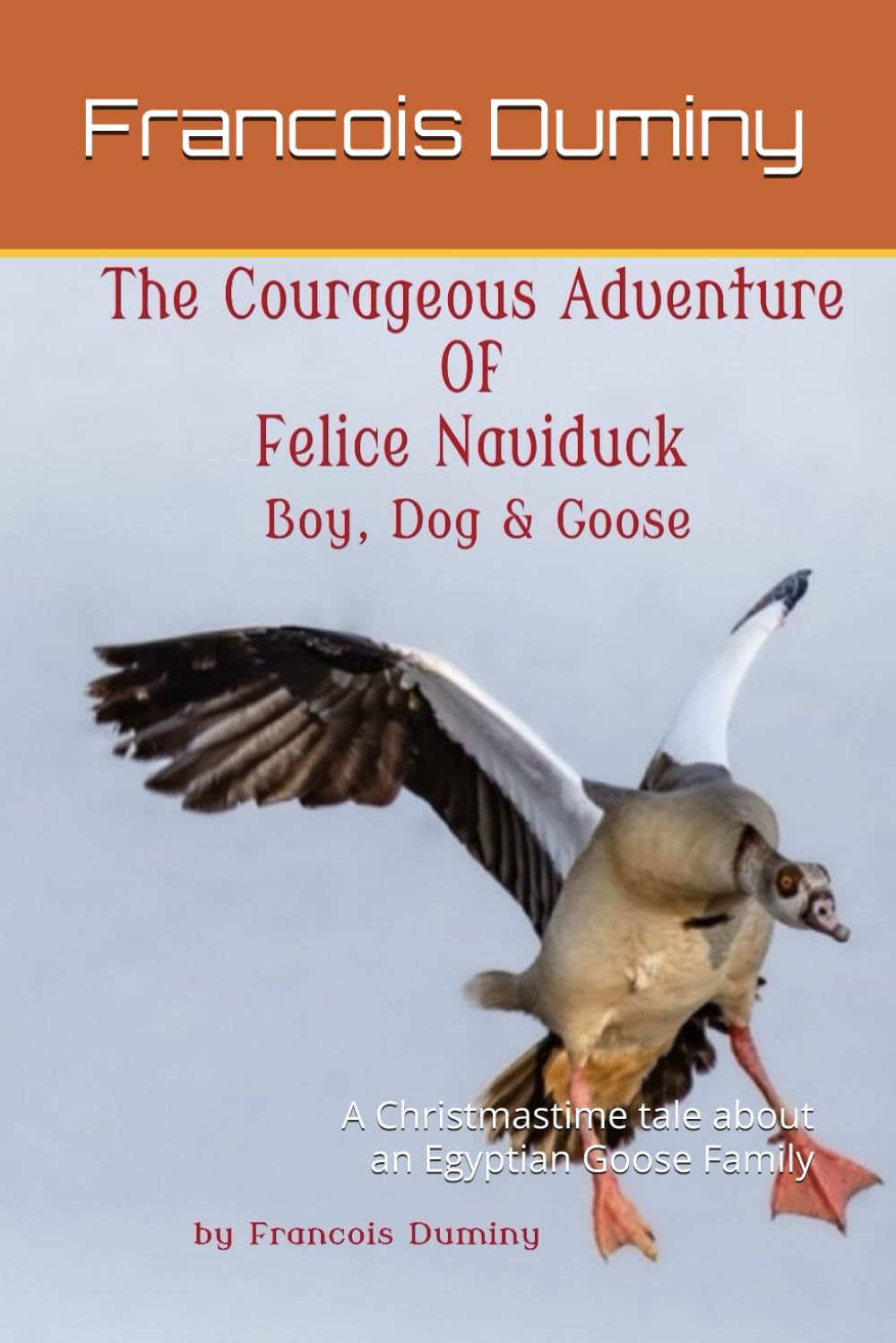 The Courageous Adventure of Felice Naviduck - Boy, Dog & Goose: A Christmastime tale about an Egyptian Goose Family