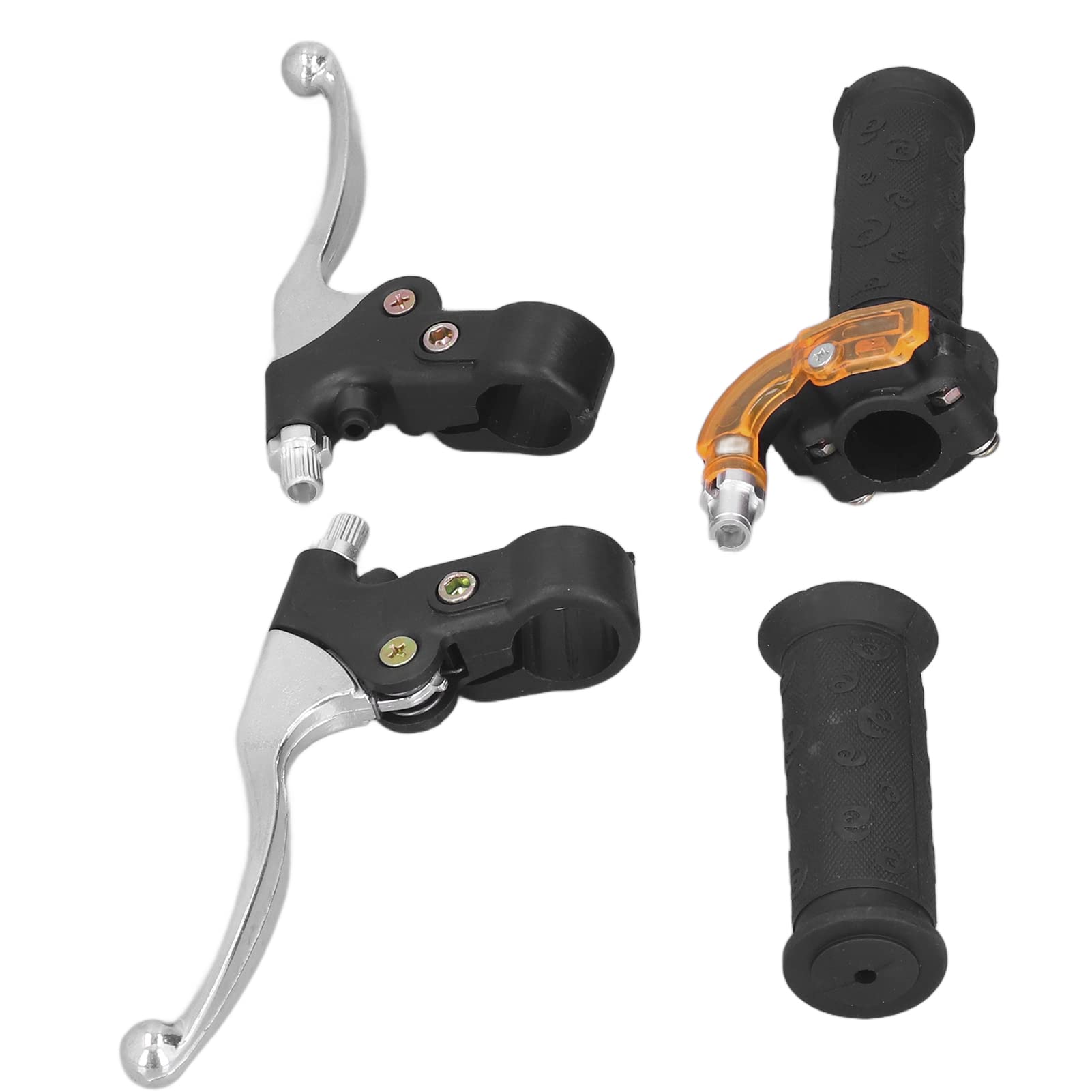 OUKENS Set leve freno frizione, moto universali 22mm Sinistra Destra Twist Manopole Acceleratore Acceleratore Kit per 47cc 49cc 2 Tempi Dirt Bike
