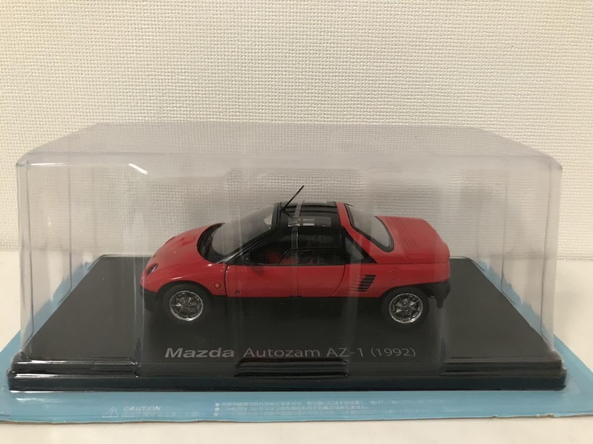 未開封 アシェット 国産名車 コレクション マツダ オートザム AZ-1 (1992) 1/24 vol.65 ITT0O49DFMXA-YR-J03-byebye アシェット 国産名車コレクション 1/24 Vol.65 Mazda Autozam