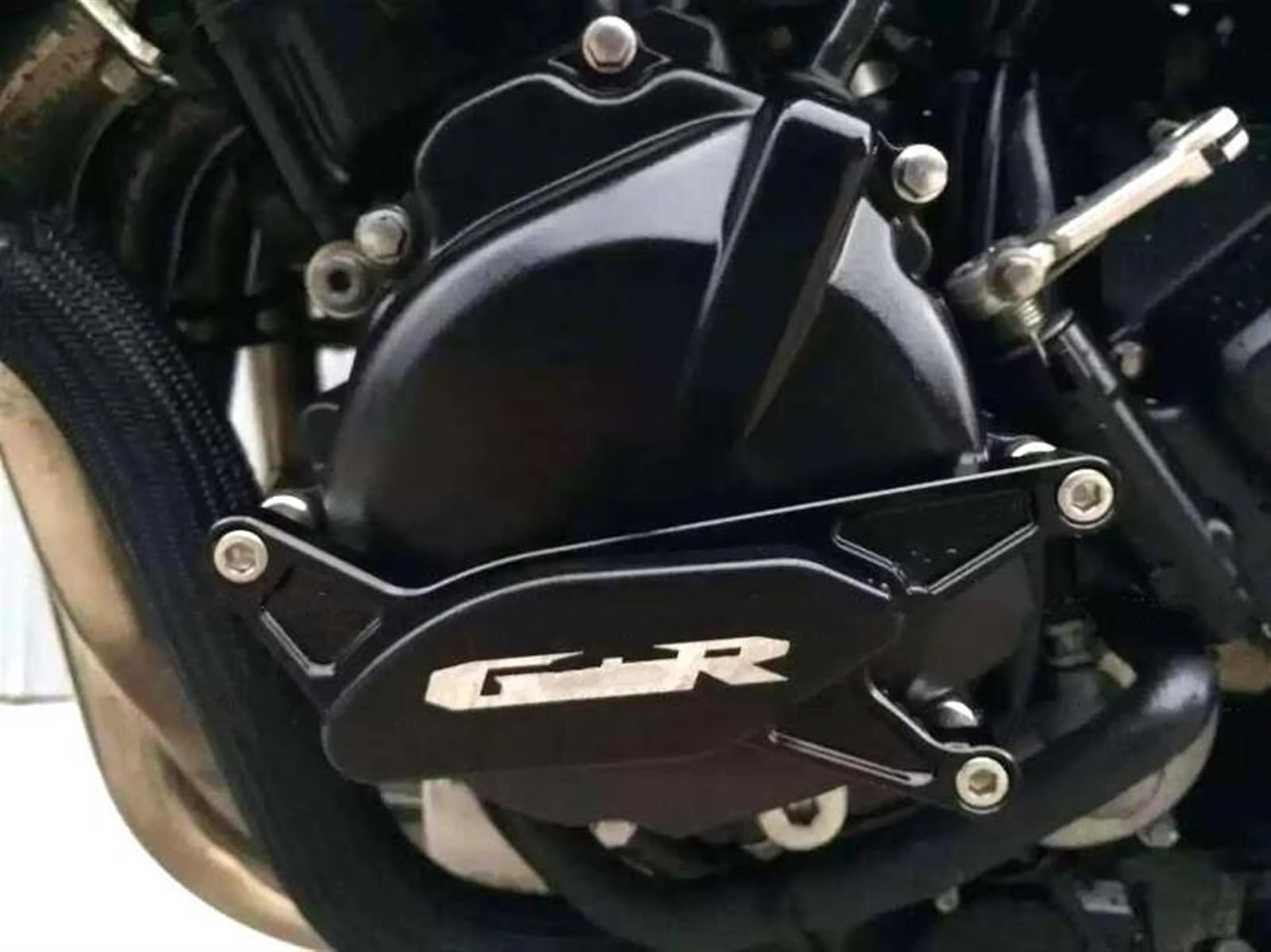 Cubierta del Motor De La Motocicleta para Suzuki GSR 400 GSR400 2006-2012 Protector Lateral del Motor Protector De La Cubierta del Estator Tapa del cárter de la Motocicleta