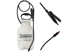 Chapin International 25010 1-Gallon Clean 'N Seal Poly Deck Sprayer