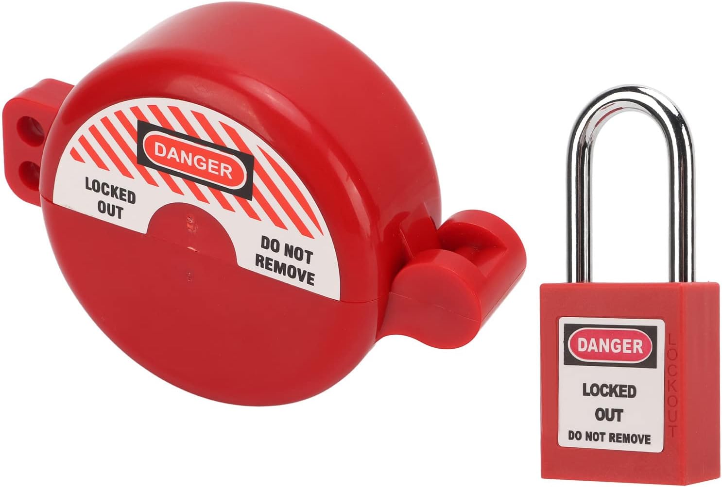 All Purpose Safety Valve Lockout Tagout Device for Gas, Water Tanks and Forklifts, Heavy Duty Impact