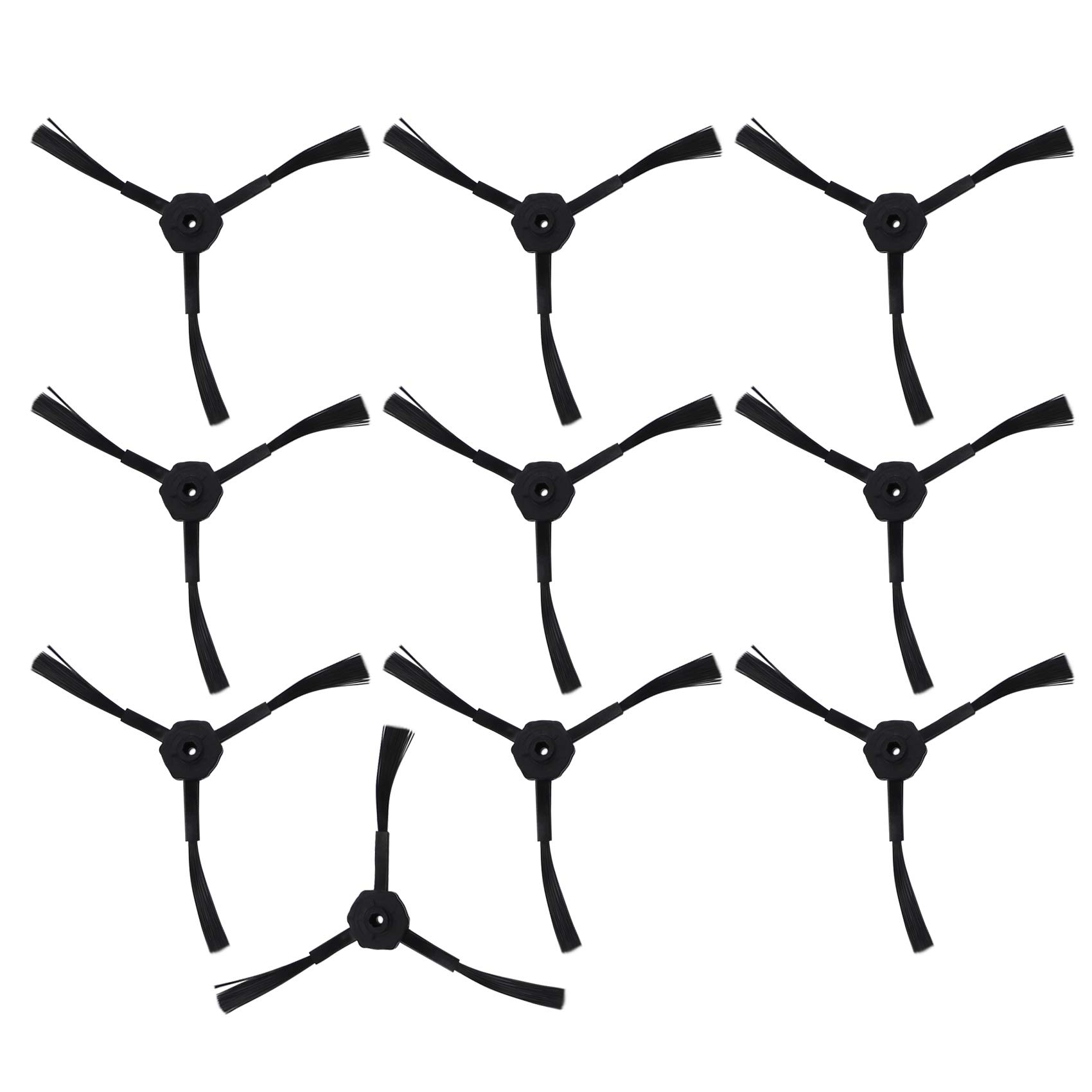 CTRLZS 10PCS Side Brush for Vacuum Cleaner Sweeping Robot CR120/CEN540/X500/X580/KK8,Replacement Brim Side Brush Kit