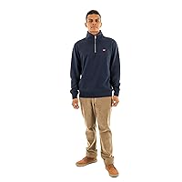 Levi's Felpa da Uomo Originale HM 1/4 Zip, Blazer Blu Marine