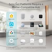 Vista 3 de XENON Matter Smart Power Strip, protector de sobretensiones, compatible con Apple HomeKit, Alexa, Google Home con temporizador de programación